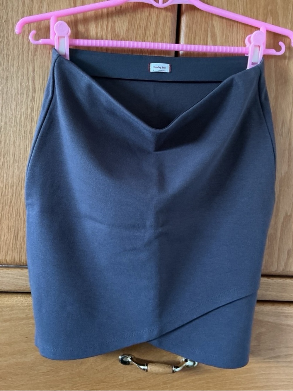 Sunday Best Charcoal Gray Pencil Skirt